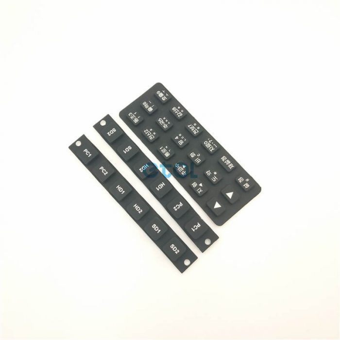 small silicone function keypads