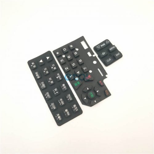 silicone numeric buttons