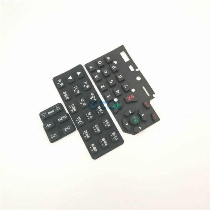 silicone numeric buttons