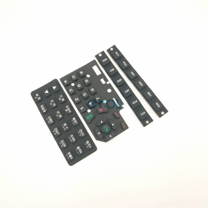 conductive silicone buttons