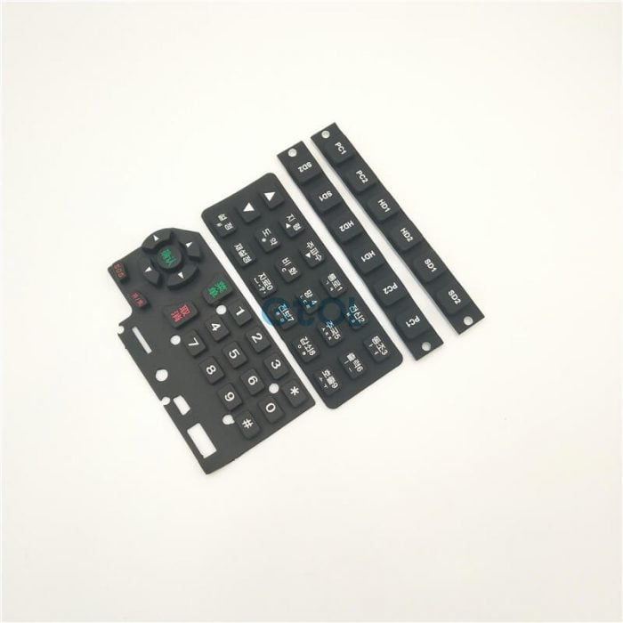 conductive silicone buttons