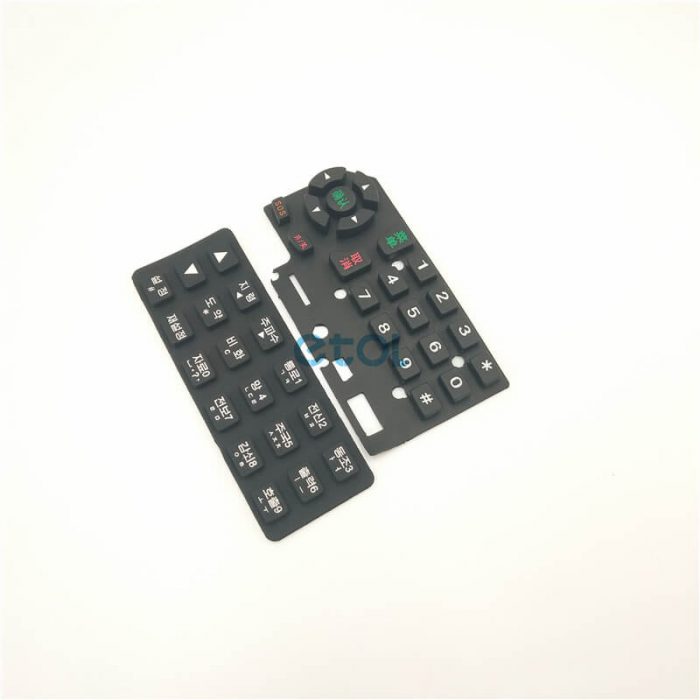 silicone numeric keypads