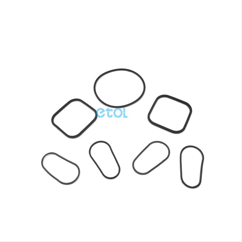 Rubber seal o rings waterproof food grade silicone ring ETOL