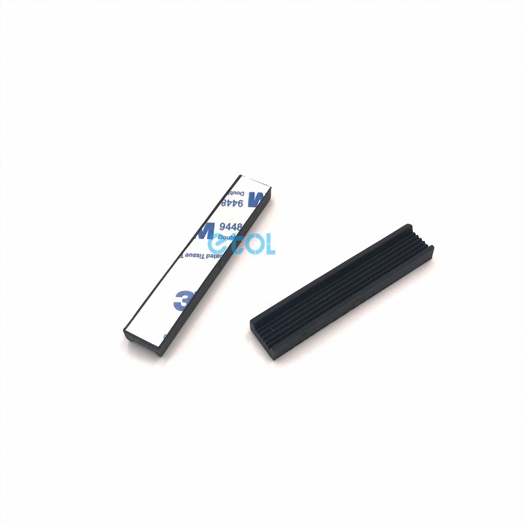 adhesive rubber shock absorber bumper/rubber bumper strip ETOL