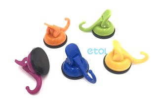 PVC suction cup with hook