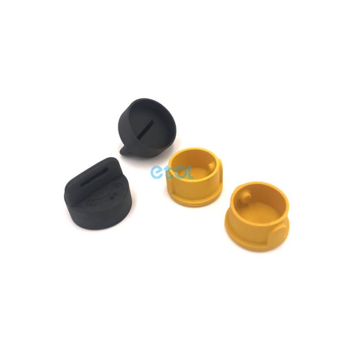 round rubber caps