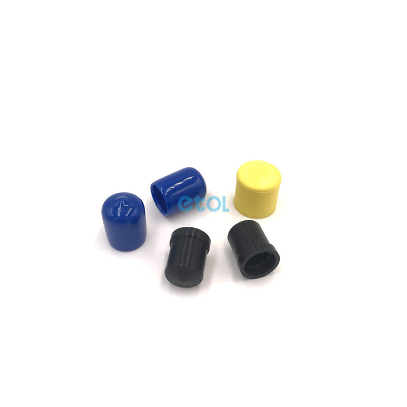 round rubber end cap