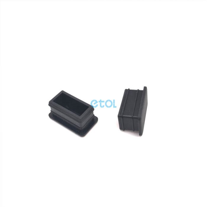 rectangular silicone rubber plug