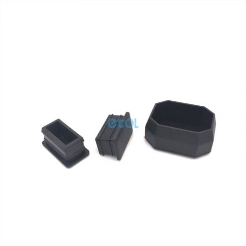 rubber rectangular caps