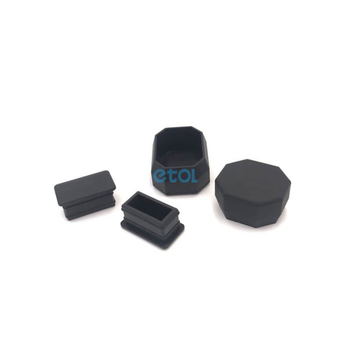 Rectangular Rubber Tip Protectors