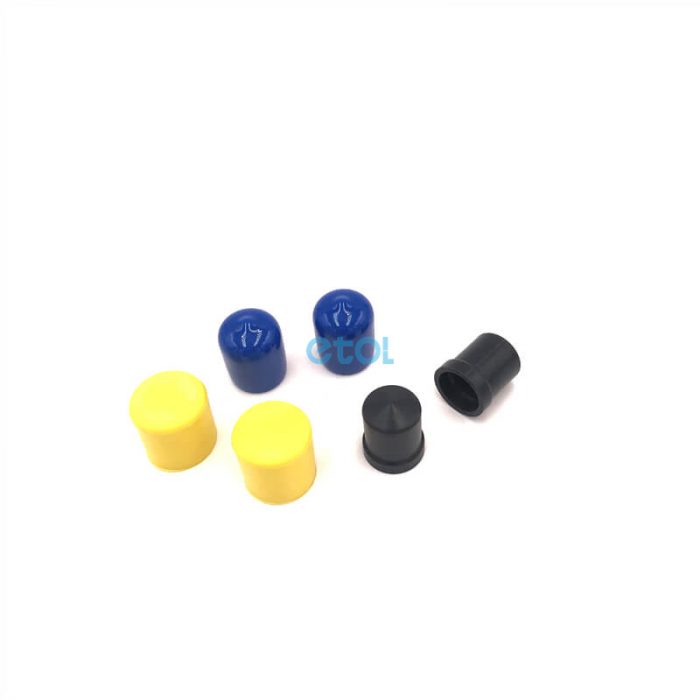 High temperature silicone caps