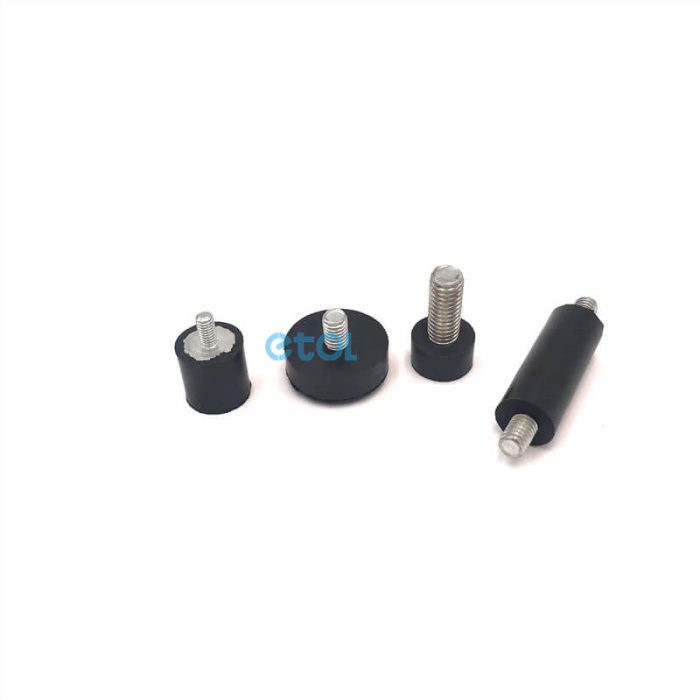 rubber shock absorber with bolt