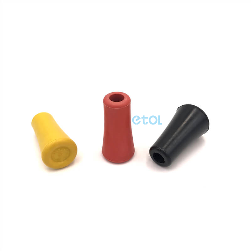 colorful rubber tips