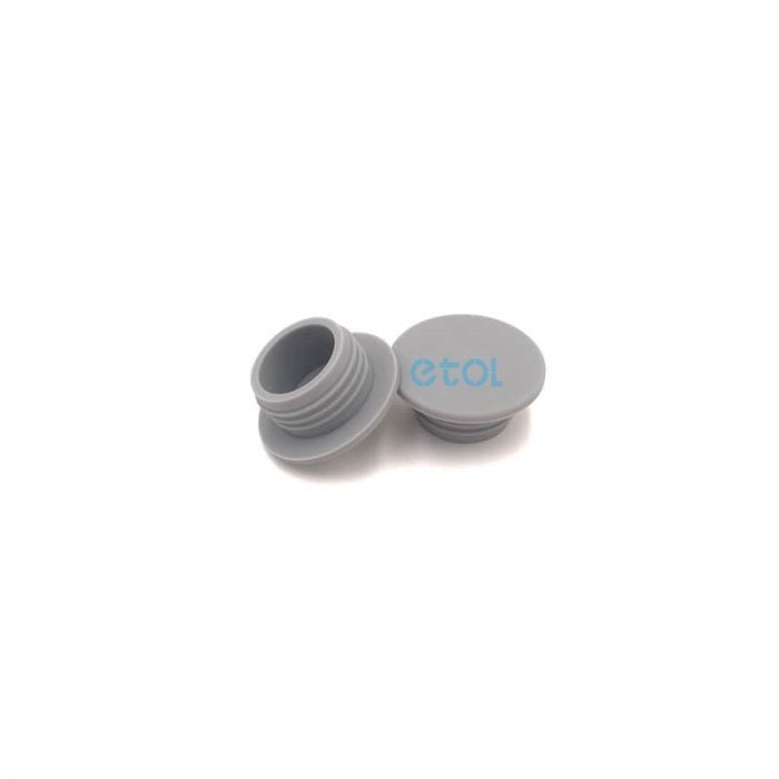 threaded rubber plug