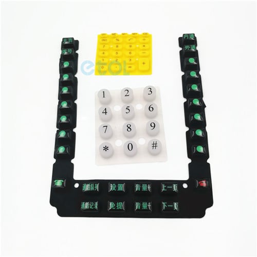 keypad silicone coatings