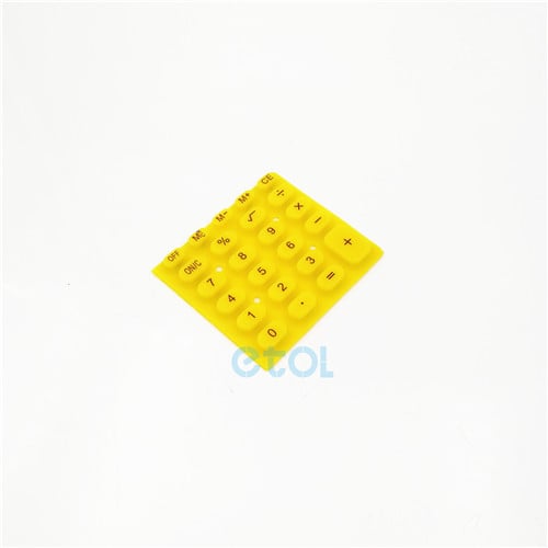 silicone keypad button