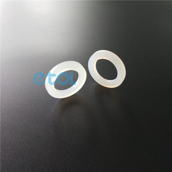 clear silicone O-ring