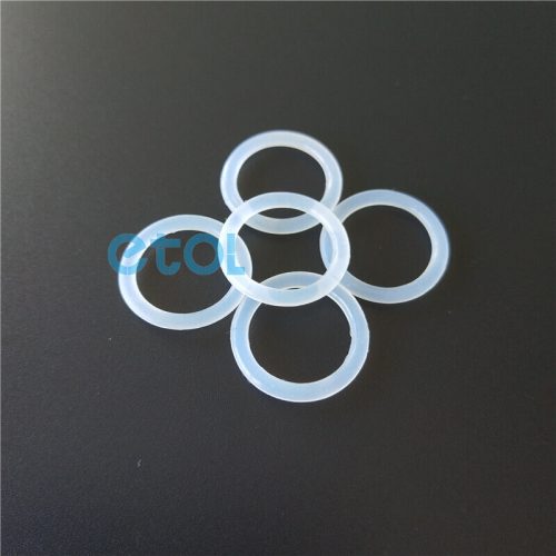 clear silicone O-ring