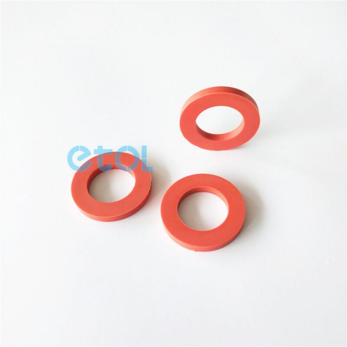 colored rubber washer