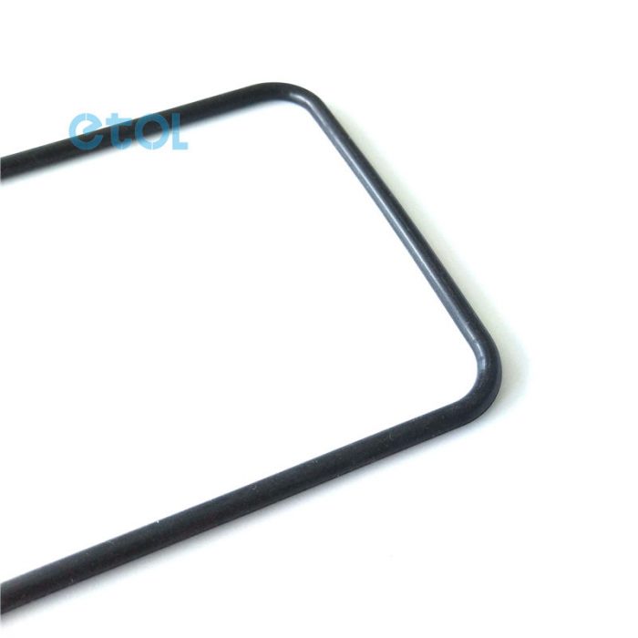 Custom durable square rubber seal/rubber silicone gasket - ETOL