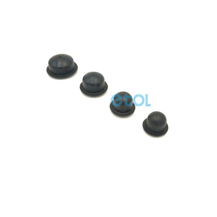 Heat resistant rubber plugs/stoppers with different sizes - ETOL
