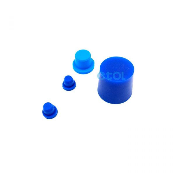 Colorful silicone sealing plugs/waterproof rubber stopper ETOL