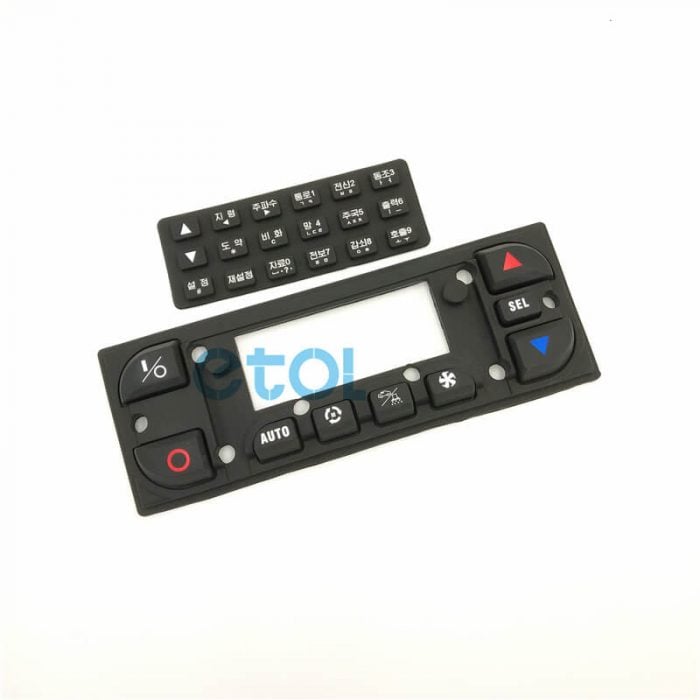 automobile silicone keypads