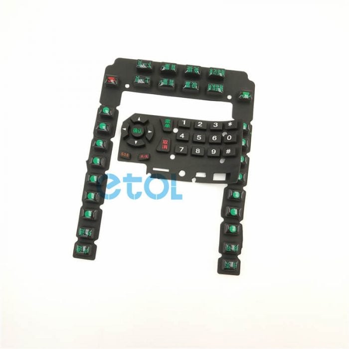 small silicone keypads