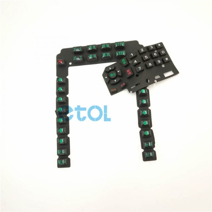 small silicone keypads