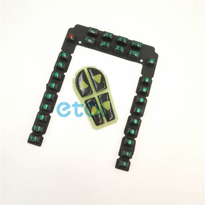 silicone buttons/keypads