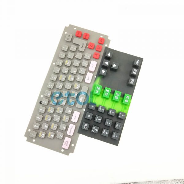 custom silicone membrane switch/colorful silicone buttons ETOL
