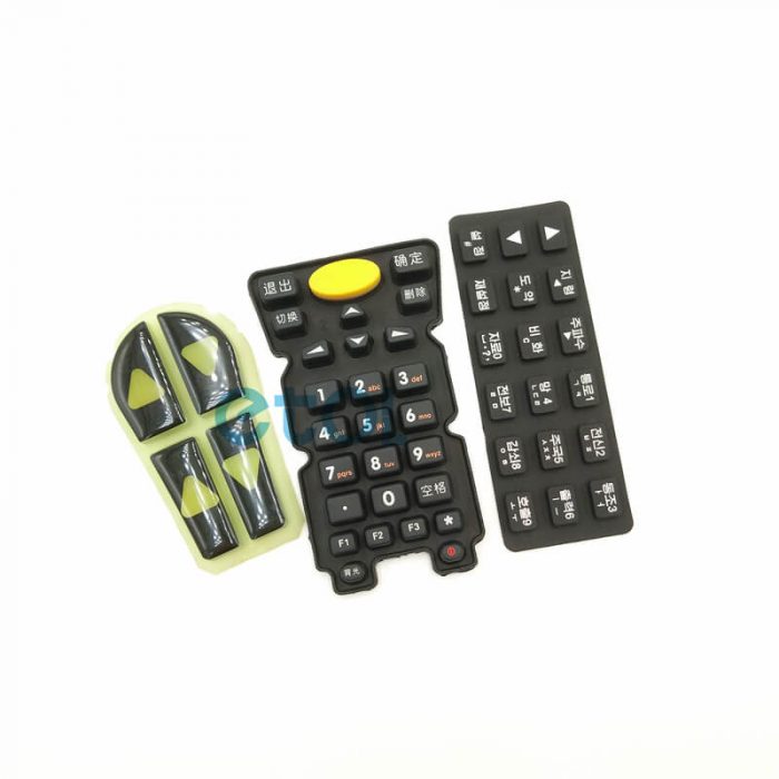 silicone keypad/buttons
