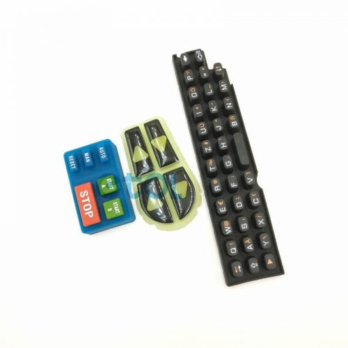 silicone keypads/push buttons
