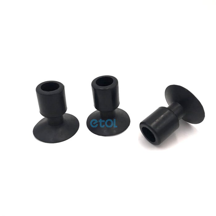suction cup mount molded rubber glass suction cups - ETOL