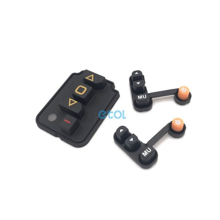 remote button rubber key pad