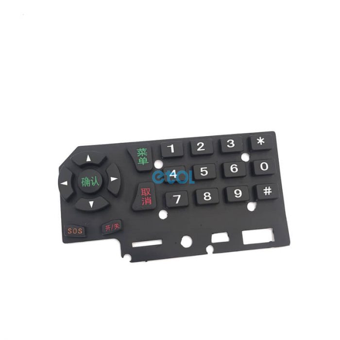 rubber keypad