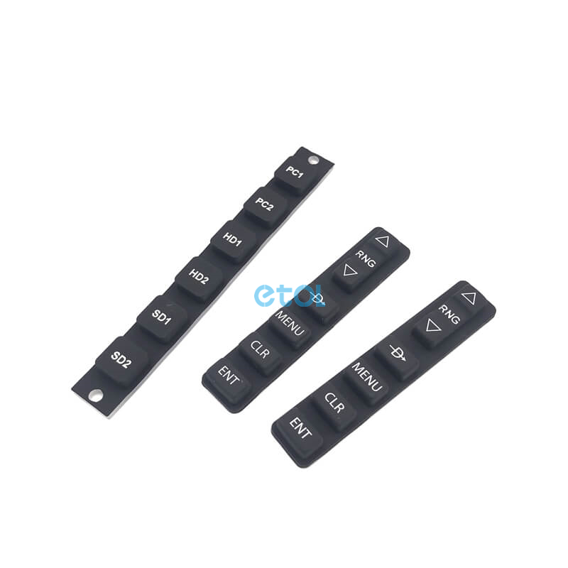 silicone rubber numeric keypad