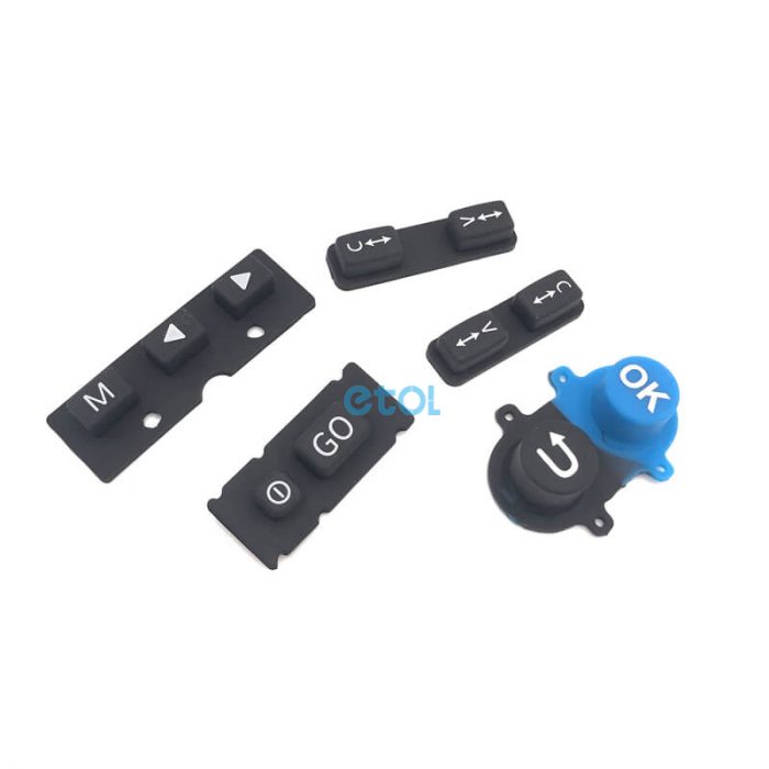 electronic silicone buttons