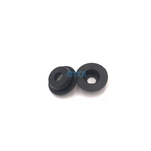 angled rubber grommet