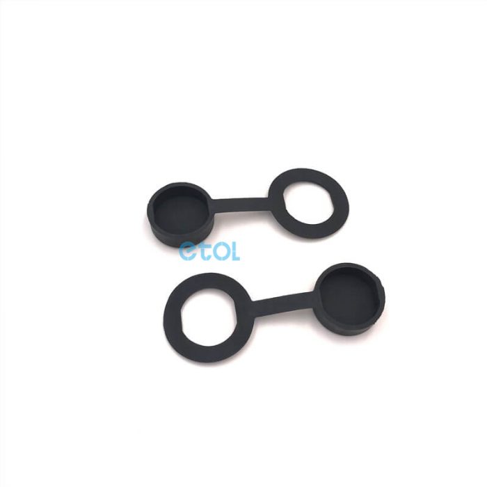 round rubber end cap