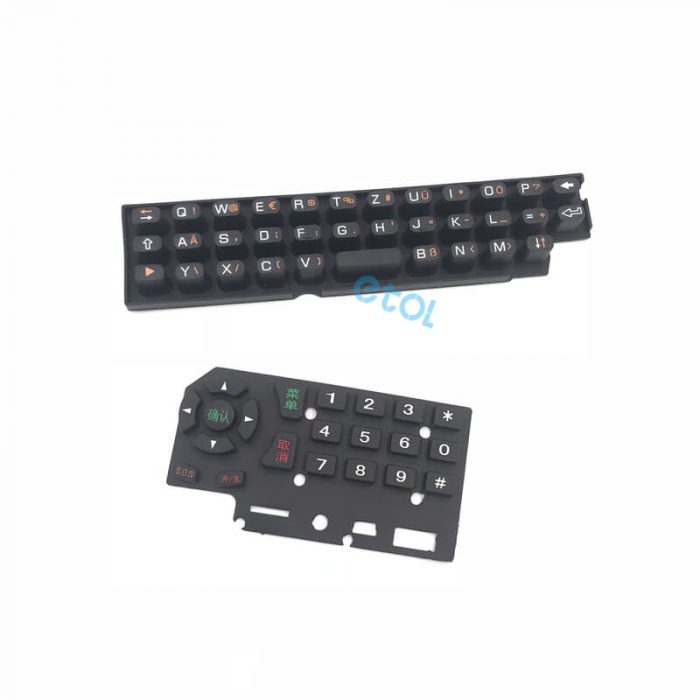 waterproof silicone rubber keypad