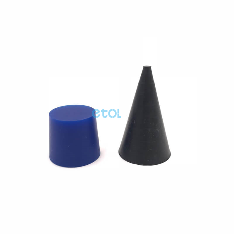 tapered rubber plug
