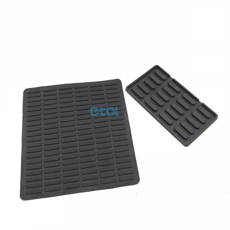 rubber backing pad