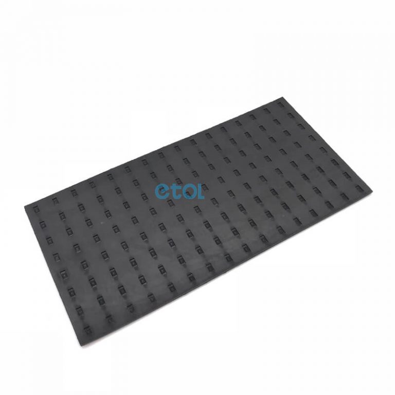 Heat resistant rubber bumper pad for anti vibration ETOL