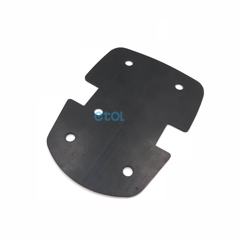 custom rubber feet bumper anti vibration pads with 3m adhesive - ETOL
