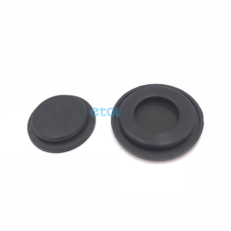 Customized silicone bottle caps rubber end cover - ETOL