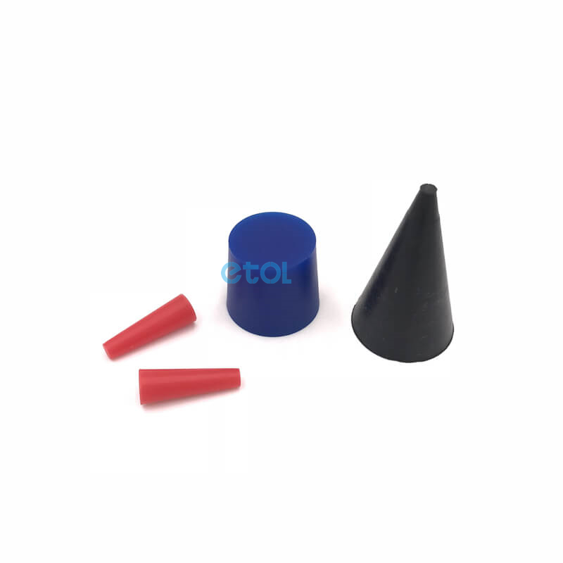 tapered silicone stopper