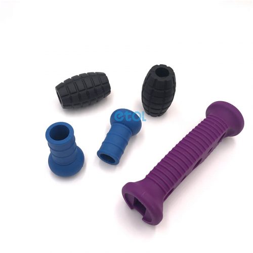 rubber handle for gym equipment