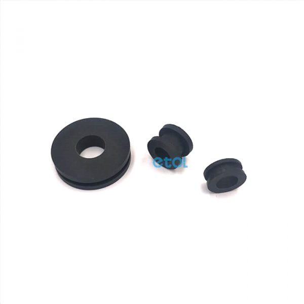 rubber grommets for wire / push in rubber grommet ETOL