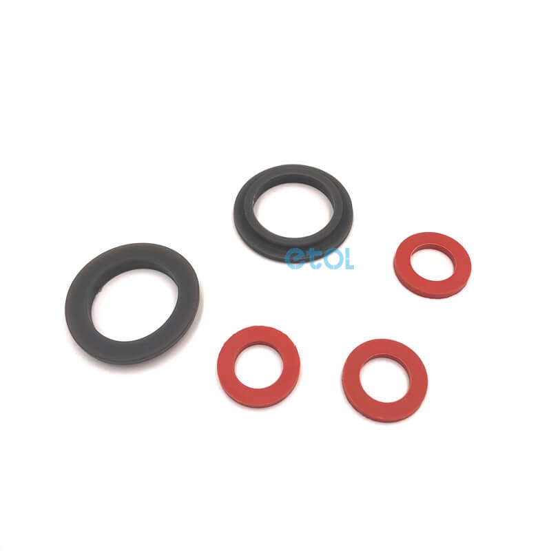 colored silicone washer